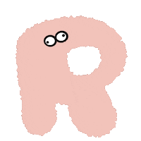 Alphabet R Sticker