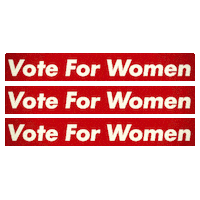 Voting Womens Rights Sticker by INTO ACTION