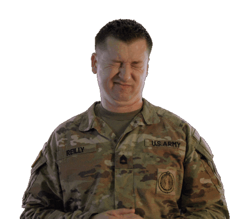 Sad Army National Guard Sticker by Only_Reilly