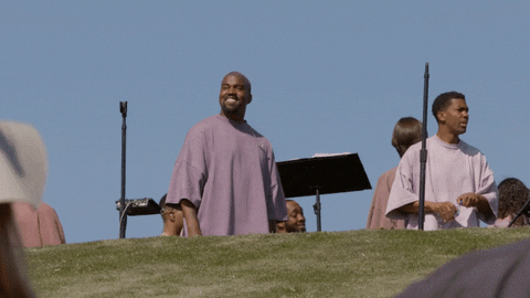 Kanye West Smiling GIF by Coachella