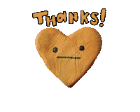 Thanks Thank You Sticker by lacomidadejeremie