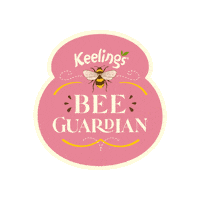 Keelings-Fruits fun pink green flowers Sticker
