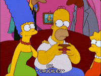 happy homer simpson GIF