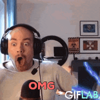 GivenToe reaction omg youtuber oh my god GIF