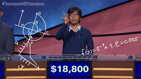 Calculate Figure It Out GIF by Jeopardy!