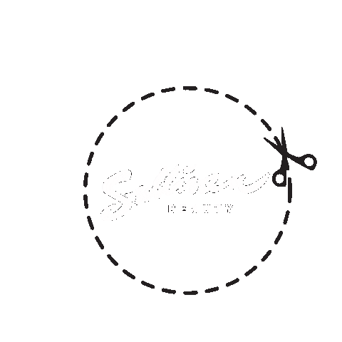 SullivanBeauty hair color scissors hair care Sticker