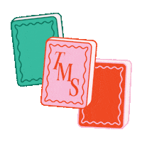 themahjsociety game night mahjong mahj the mahjong line Sticker