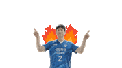 Kovo Vleague Sticker by SAMSUNG BLUEFANGS VOLLEYBALL CLUB