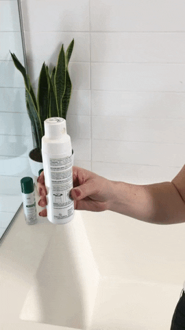 KloraneCanada dry shampoo dryshampoo klorane how to use it GIF