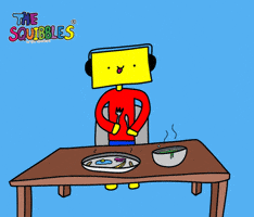 Hungry Tea GIF by The Squibbles