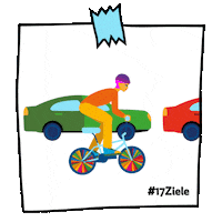 Ride Sustainability Sticker by 17Ziele