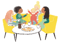 maevayoung friends friendship amistad amigas Sticker