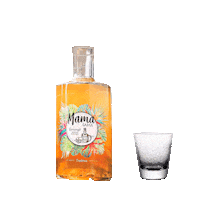 MamaSama drink rhum rhum arrange mama sama Sticker