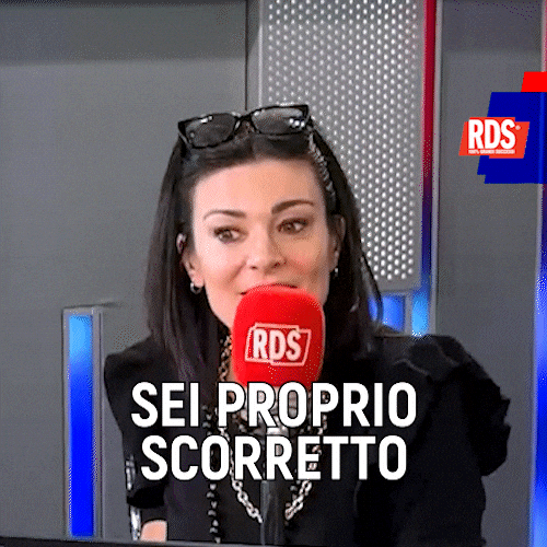 Radio Non È Giusto GIF by RDS 100% Grandi Successi