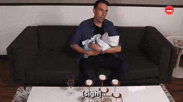 Baby Sigh GIF by BuzzFeed