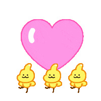 Happy Love You Sticker by DINOSALLY