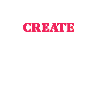 create create create create create Sticker by HopeUC India