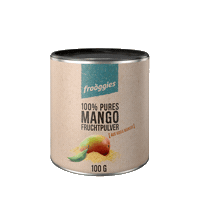 mango fruchtpulver Sticker by frooggies