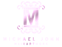 Logo Highlights Sticker by Michael John Hair Artwork