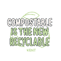 wearkent sustainable kent circular compostable Sticker