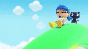 coming on my way GIF by True and the Rainbow Kingdom