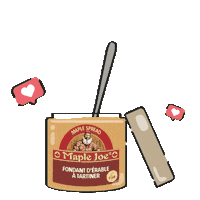 maplejoe_france yummy canada muffin maple Sticker
