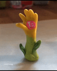 wave flower GIF by mjkahn