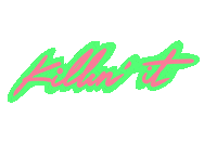charlieillustrated neon strong boss feminist Sticker