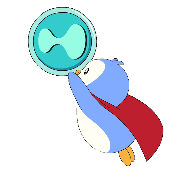 Crypto Penguin Sticker by Pudgy Penguins