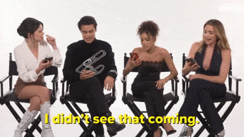 I Didn't See That Coming