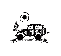 CruiserGear escape cactus desert toyota Sticker