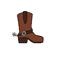 Wild West Shoes Sticker by Sarsaparilla Jenkins