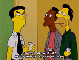 Season 8 Work GIF by The Simpsons