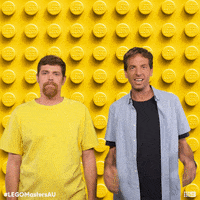 LEGOMastersAU shock scream australia lego GIF