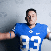 Byu Football Touchdown GIF by BYU Cougars