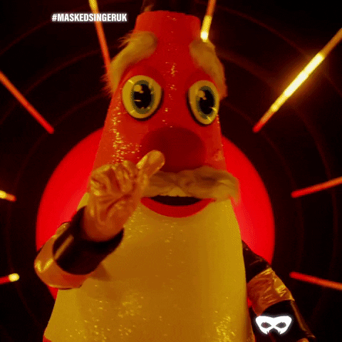 No No No Finger Wag GIF by The Masked Singer UK & The Masked Dancer UK