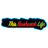 Neon Blinking Sticker by This Bushwick Life