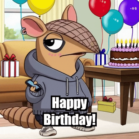 Happy Birthday Party GIF by Chillo Dillo