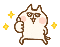 Happy Cat Sticker by Kanahei