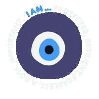 Evil Eye Sticker