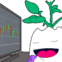 To The Moon Crypto Sticker by Magic Eden