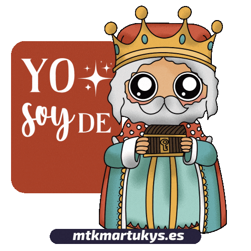 Reyesmagos Melchor Sticker by mtkmartukys