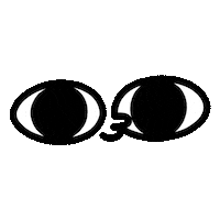 Eyes Bean Sticker by KETNIPZ