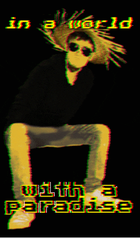 Glitch Text GIF