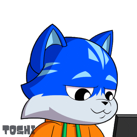 Oh My Wow Sticker by Toshithecat