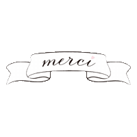 Merci Sticker by 土屋鞄製造所