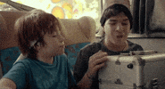 amigos escuela GIF