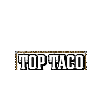 DiningOut houston toptaco top taco top taco houston Sticker