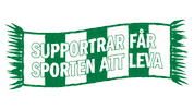 hammarbyfotboll sport fotboll supporter hammarby Sticker