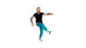 AdamBrownNL dance party dj house Sticker